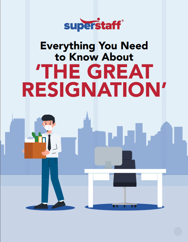 The Great Resignation White Paper Cover - The Great Resignation