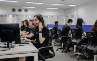 SuperStaff call center agents enjoy working as talks of modern dating trends dominating the office