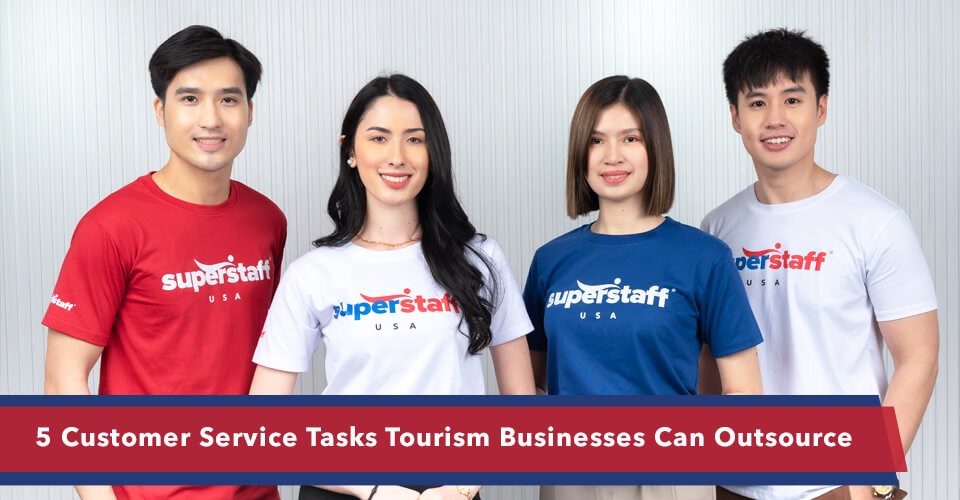 Featured_Customer_Service_Tasks_Tourism_Businesses_Can_Outsource_ (1) SuperStaff call center agents smile to the camera as they boost customer service for tourism industry