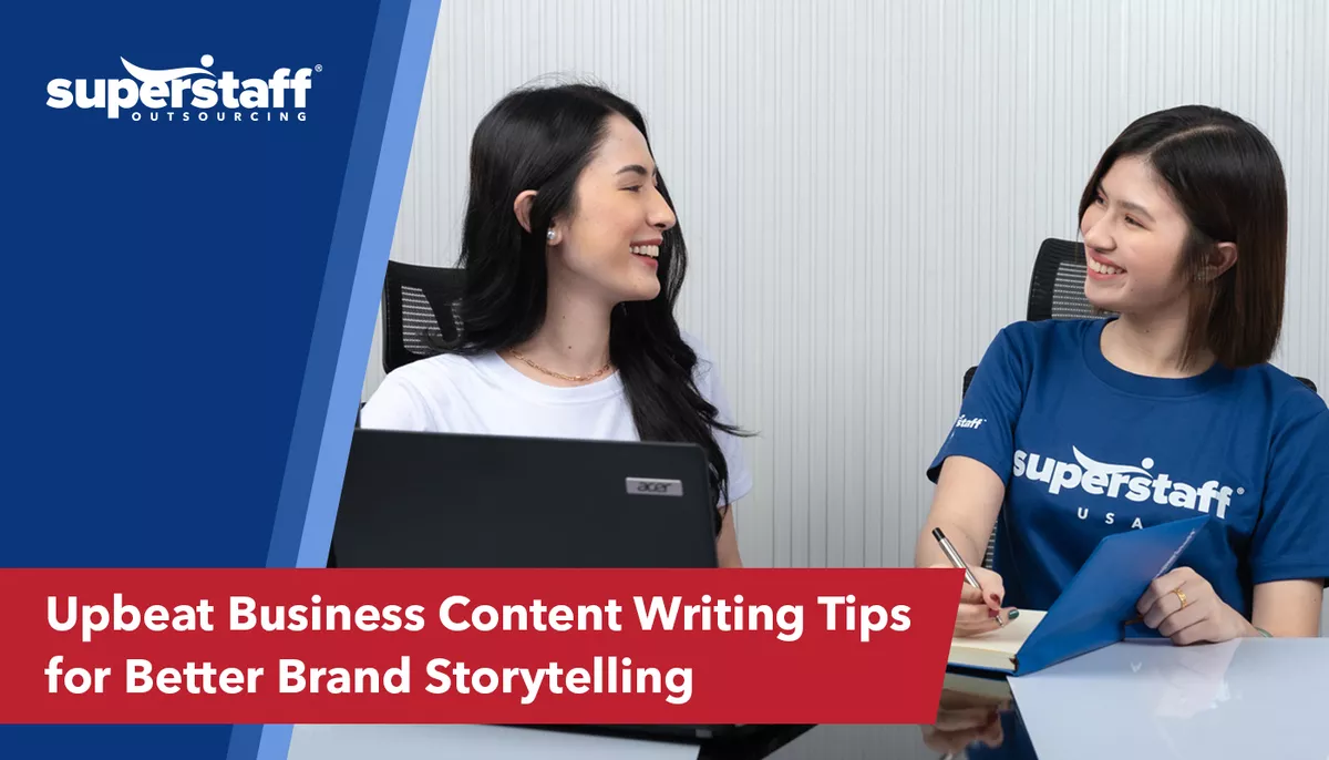 Featured-Image Two SuperStaff writers share business content writing tips.
