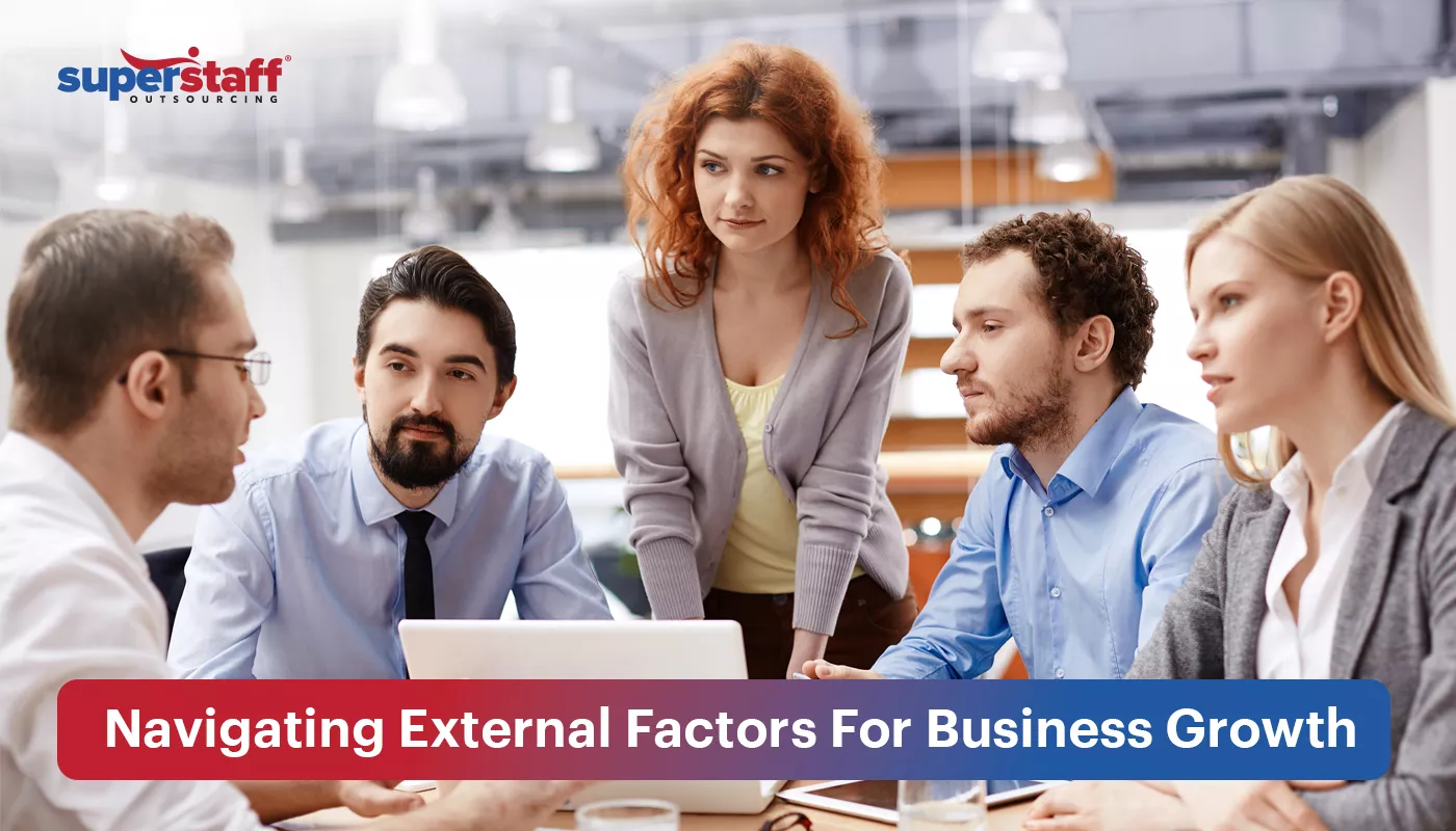 Navigating External Factors for Business Growth Banner