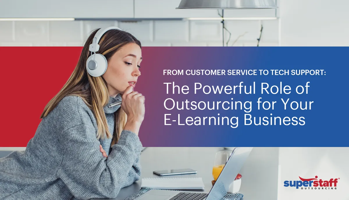 From-Customer-Service-to-Tech-Support An image shows a student taking e-learning.