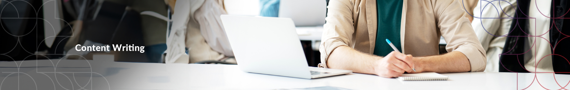 Content-writing Content Writing Banner