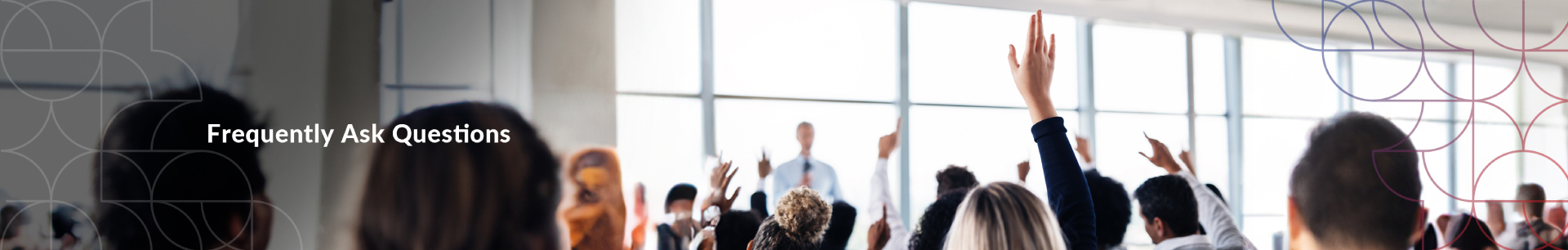 Frequently Asked Questions Banner