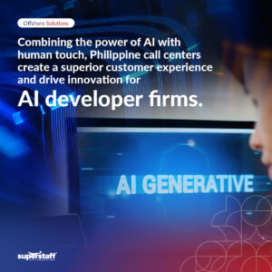 Leveraging-Philippine-Call-Centers_IQ An Ai Developer works on generative AI.