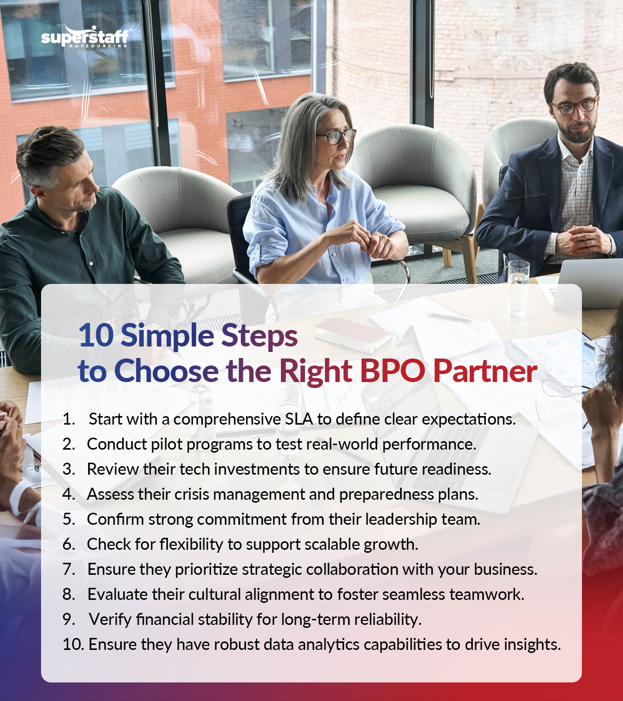 Your-Guide-to-Securing-the-Perfect-BPO-Partner_Mini-Info1 10 Simples Steps to Choose the Right BPO Partner Infographic