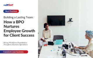 Building a lasting Team: How a BPO Nurtures Employee Growth for Client Success Banner