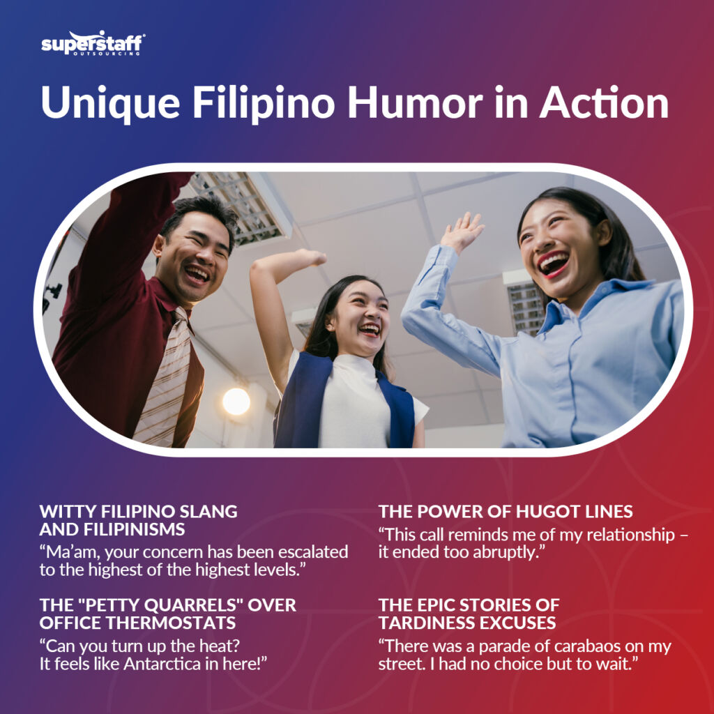 Hot-Coffee-Rousing-Karaoke-and-Witty-Filipinisms_Mini-Info-2 An infographic on the Unique Filipino Humor in Filipino call centers.