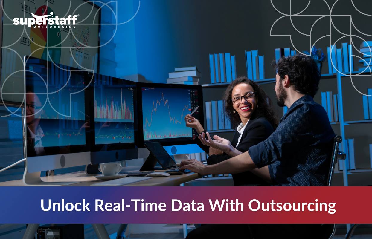 A banner photo for the blog titled "Leveraging Real-Time Data for Business: How Data Science Outsourcing Can Help You Respond to Evolving Customer Preferences."