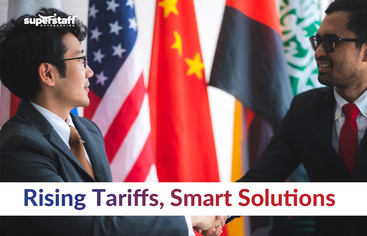 A featured image US Trade War Impact on E-Commerce and Retail: Leveraging Outsourcing as a Strategic Cost-Reduction Measure