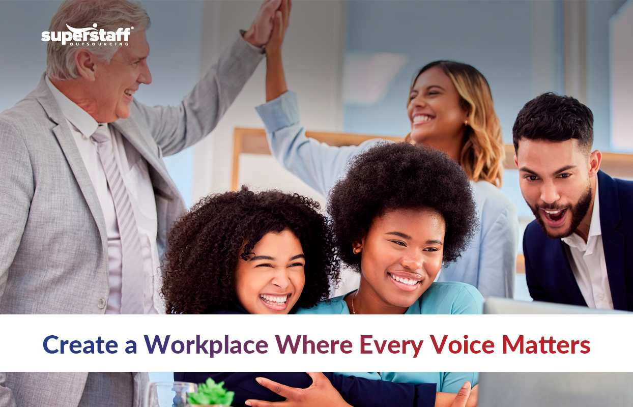 Workplace-Harmony-Across-Generations_Featured The featured image of the blog. It showcases workplace harmony and unity among employees.