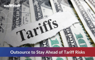 Explore the impact of tariffs on global markets in 2025 and how outsourcing helps companies stay cost-efficient, compliant, and operationally agile.