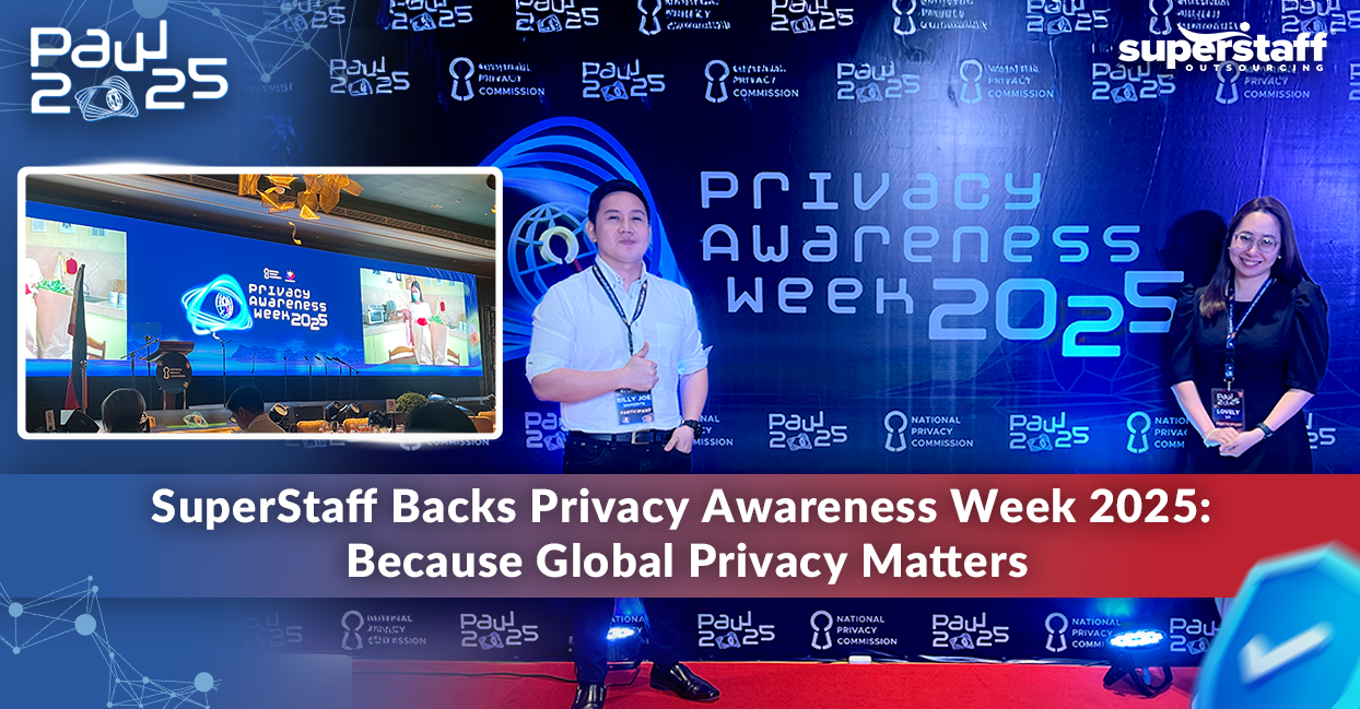 PAW_2025_Featured_2 SuperStaff joins Privacy Awareness Week 2025 to champion global data protection. Discover key takeaways from the event, including AI privacy insights, accountability frameworks, and our ongoing commitment to responsible data practices.