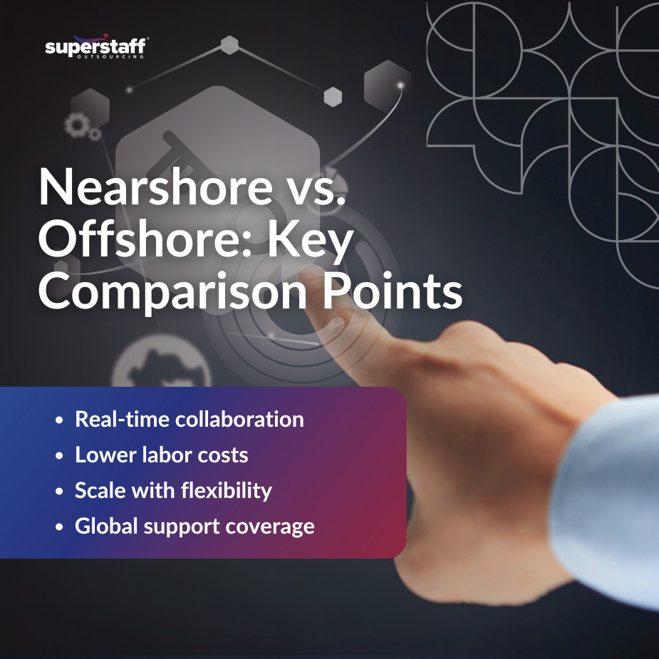 Nearshore vs offshore: key comparison points on collaboration