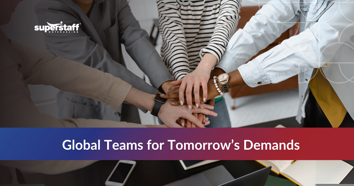 Team collaborating on a project in a modern workspace.