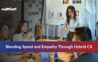 Hybrid outsourcing with AI customer support offers speed and empathy for modern customer service in 2025