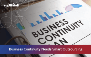 Outsourced business continuity visual