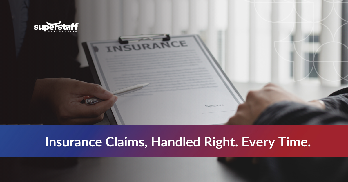 Insurance Claims Business Process Outsourcing_Featured Insurance claims support with signing in the background