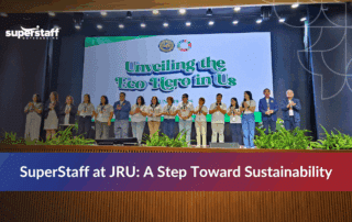 SuperStaff joins JRU’s SDG launch to strengthen sustainability partnerships