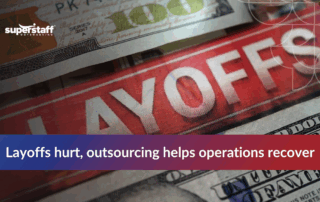 logistics team leveraging outsourcing benefits in 2025