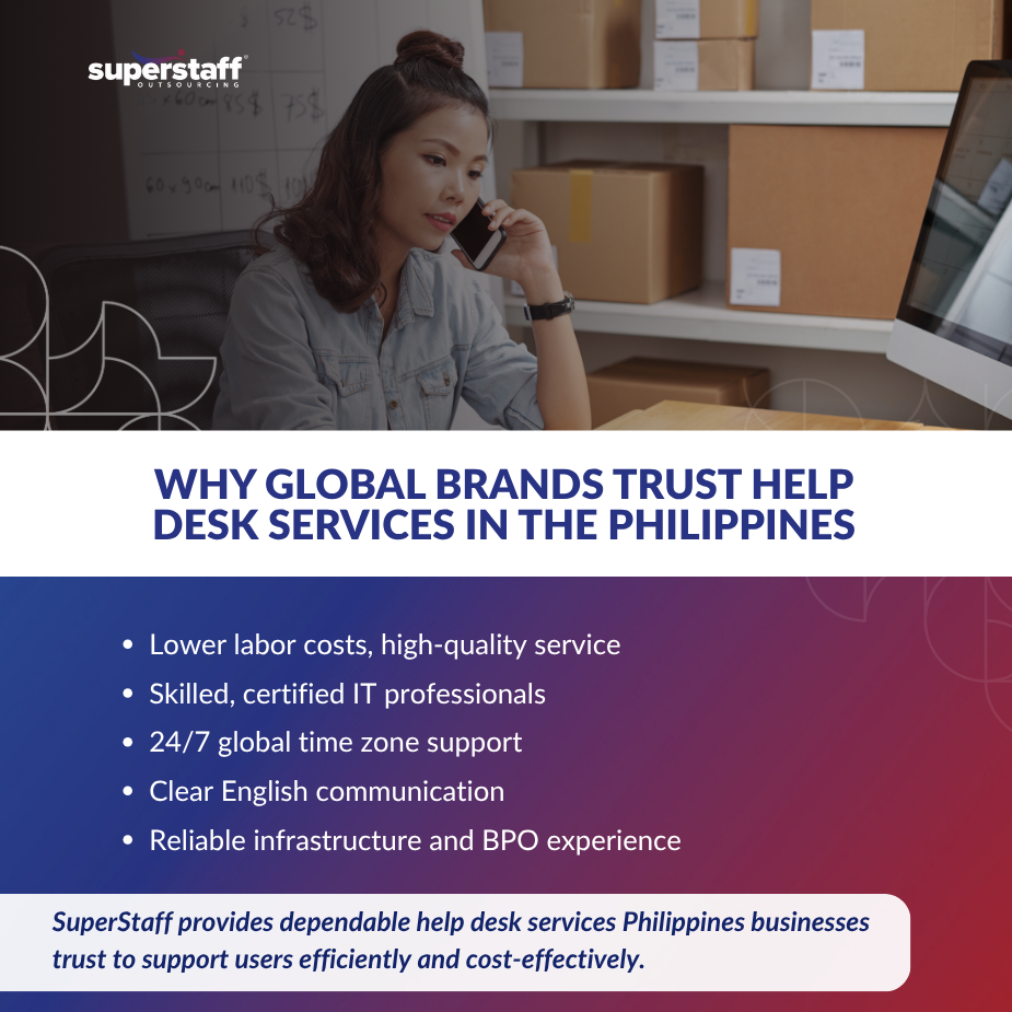 Headset resting on keyboard representing help desk services in the Philippines