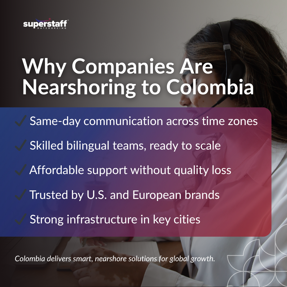 Increasing Nearshore Investment_MI image about nearshoring in Colombia for American and European businesses
