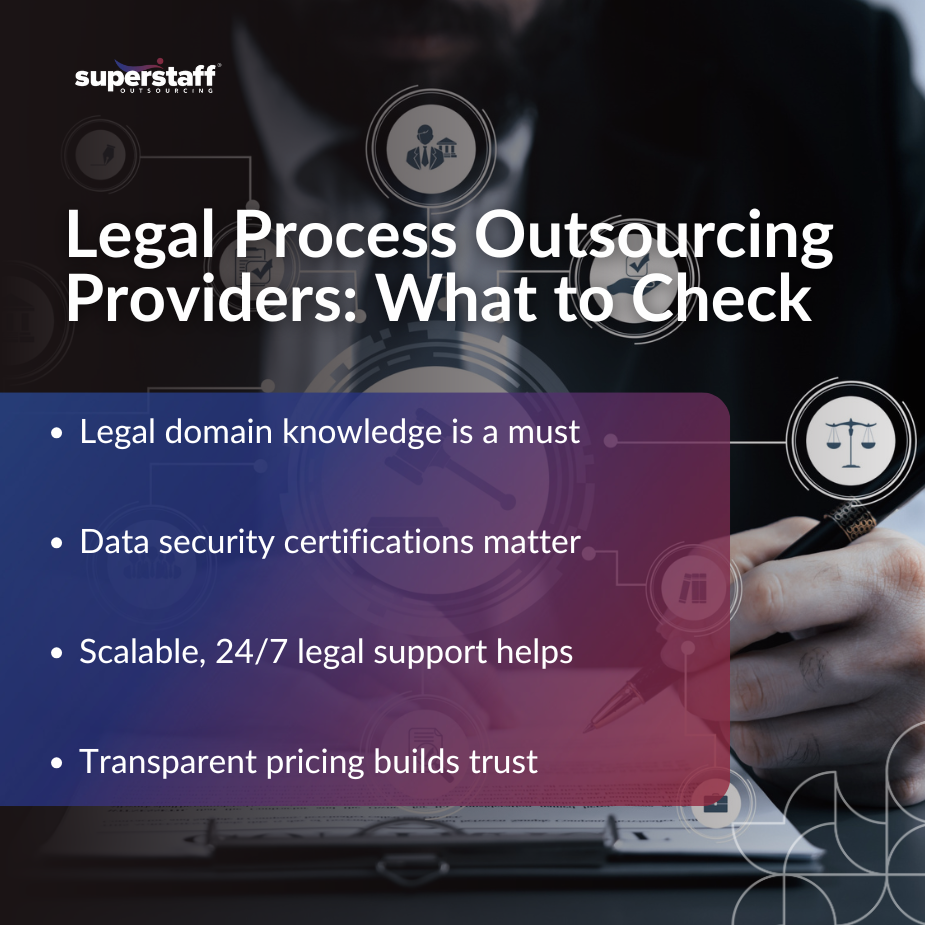 Legal Process_MI List of things to consider for legal process outsourcing providers