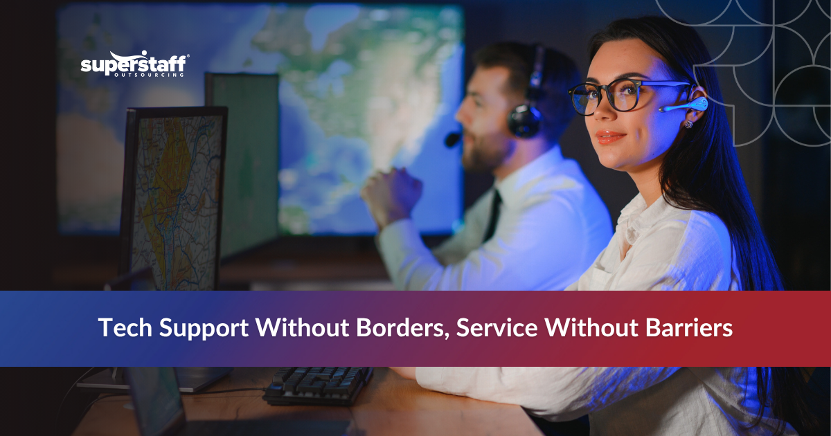 Call center agents representing multilingual help desk