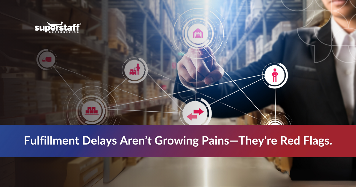 Outsource order processing to improve fulfillment efficiency