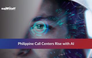 BPO Executive discussing the new AI in BPO industry.
