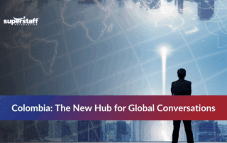 Agents in Colombia providing multilingual call center outsourcing