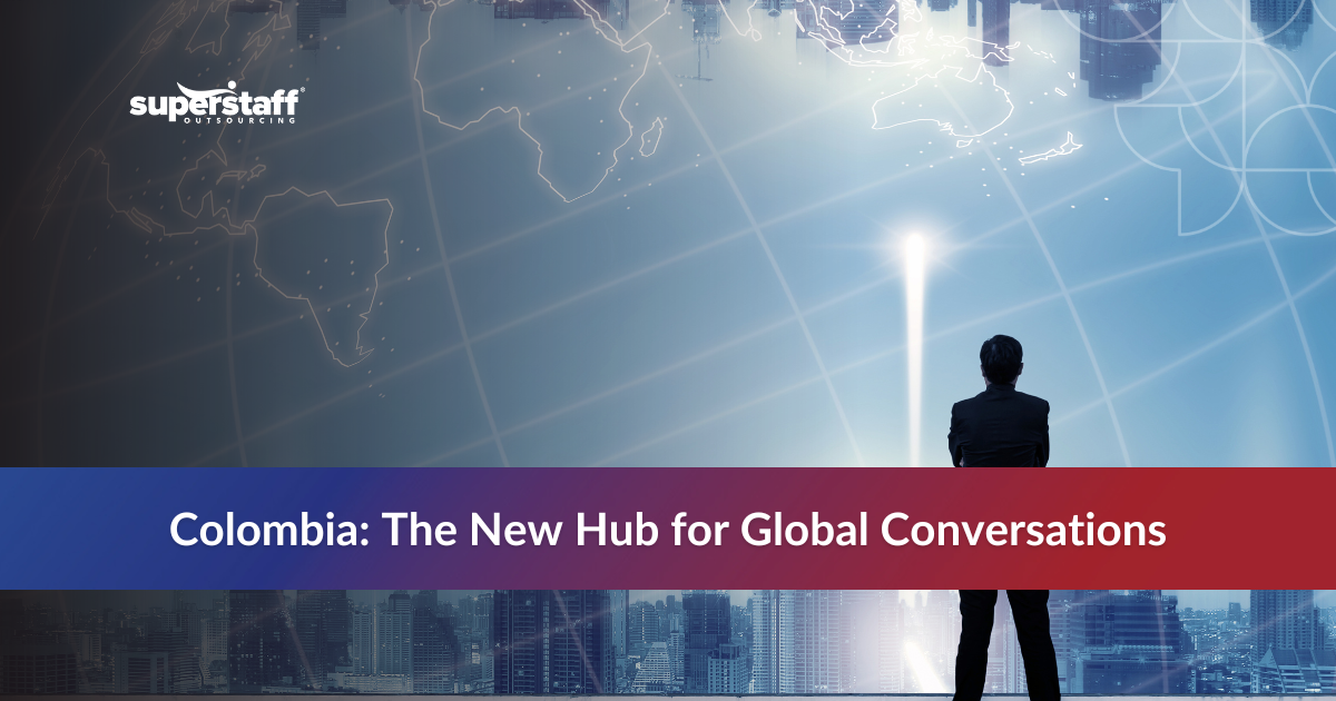 Agents in Colombia providing multilingual call center outsourcing