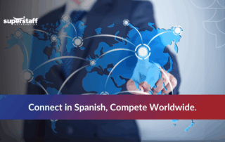 Agent providing call center Spanish speaking support