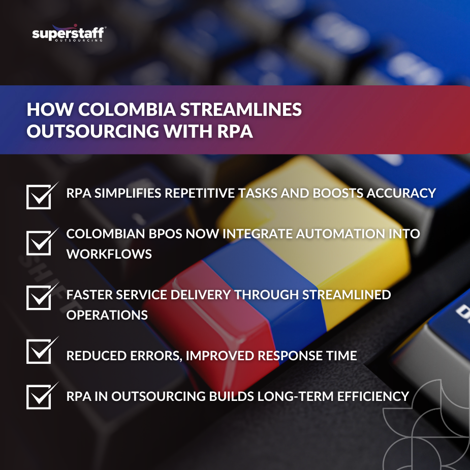 Hits Colombia_MI Colombian call center agents working with RPA in outsourcing tools