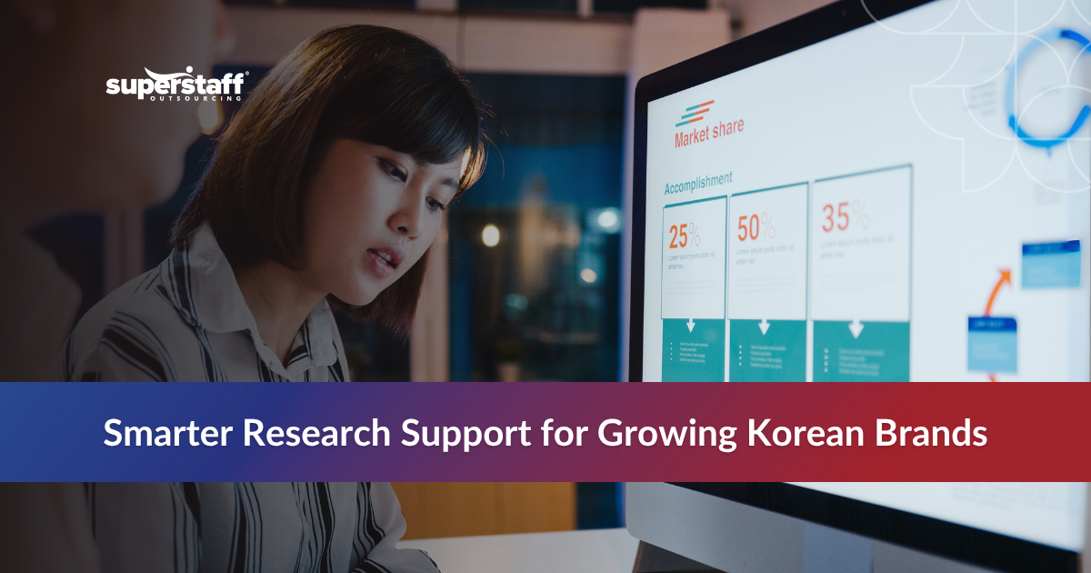 Remote Online_Featured Korean brands benefit from remote research assistants for data organization, competitor tracking, and eCommerce support.