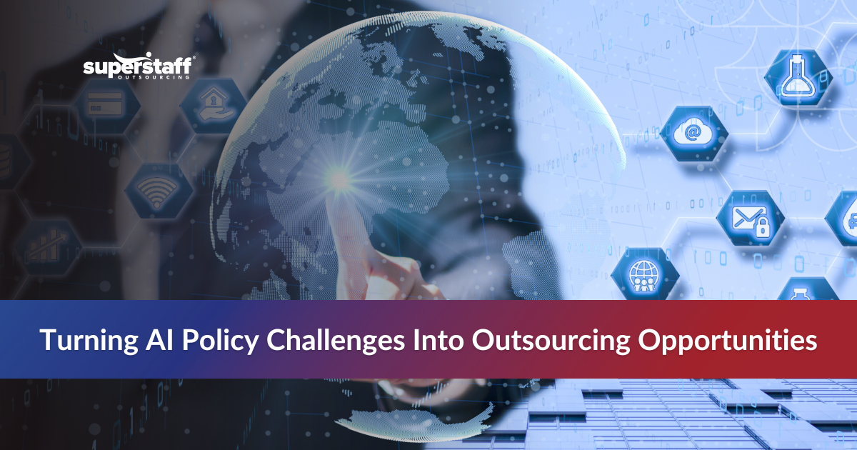 Business team analyzing the Trump AI Action Plan impact