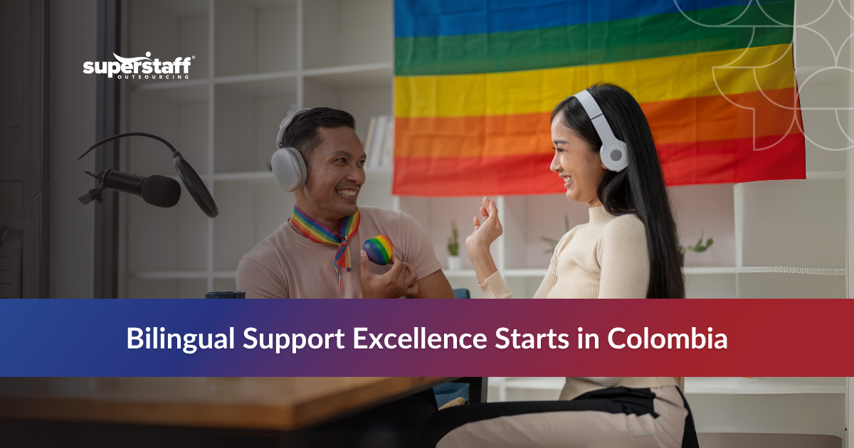 Agents working at a call center en Colombia for global clients