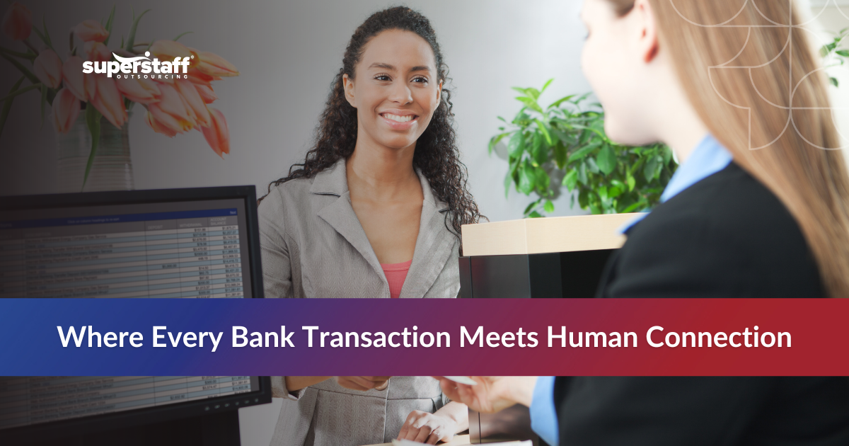 Bank staff assisting a customer during a transaction to highlight the importance of customer service in banking