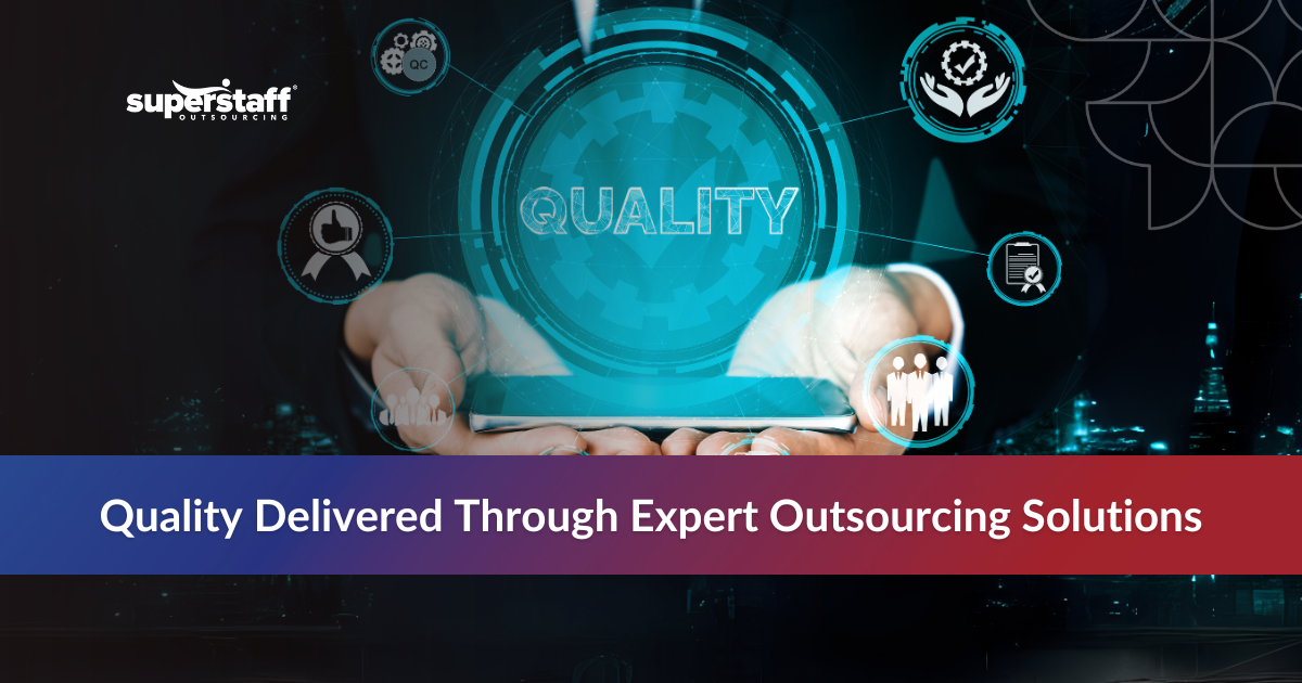Infographic highlighting key benefits of qa outsourcing service, such as cost reduction and access to expert testers.