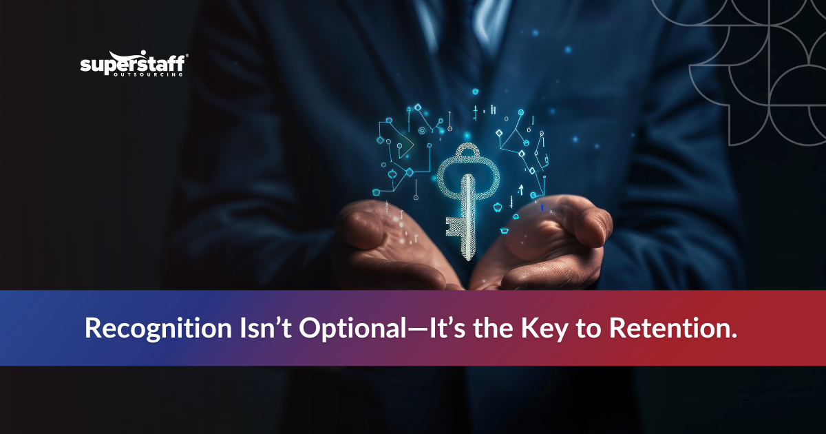 Icons symbolizing connection and teamwork for remote employee recognition ideas