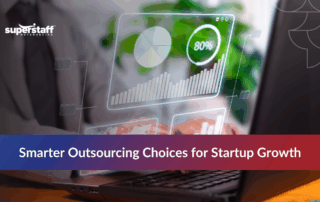 Team providing business process outsourcing services for startups
