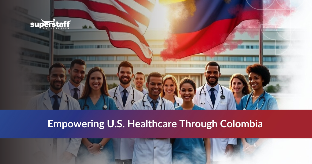 Healthcare professionals in Colombia providing BPO healthcare services for U.S. clients