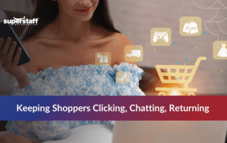 Online shopping representing ecommerce call center outsourcing​