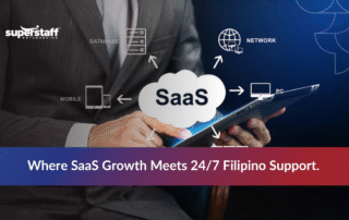 Smartphone displaying SaaS icons, representing SaaS customer support outsourcing to the Philippines.