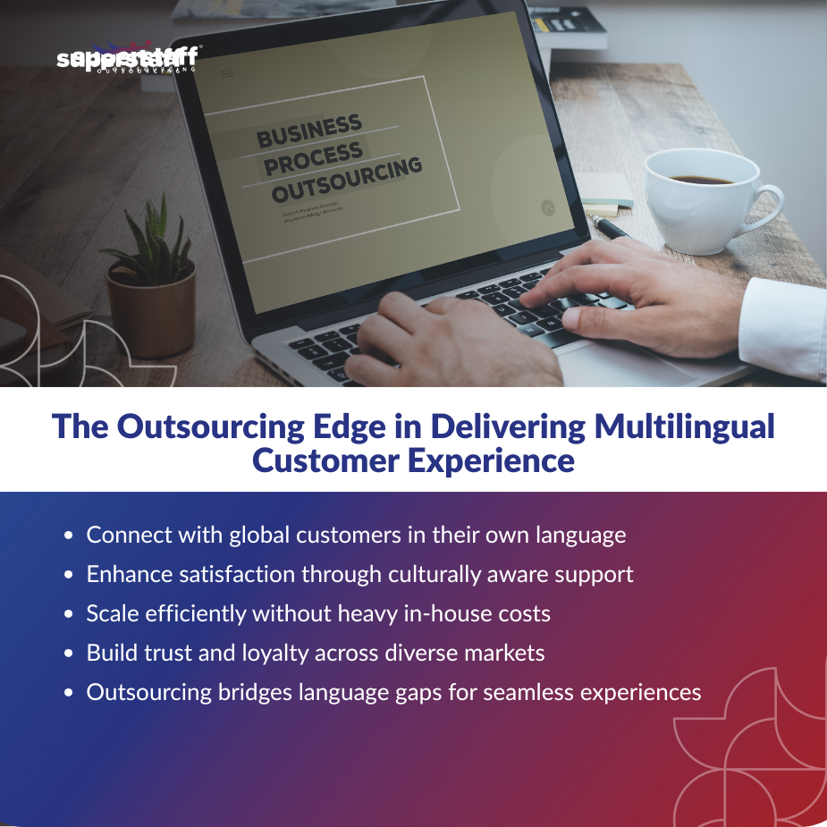 Multilingual customer experience outsourcing