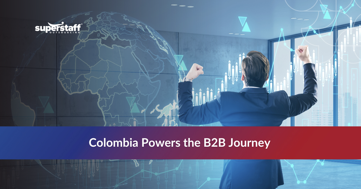 Business team in Colombia enhancing the B2B customer journey
