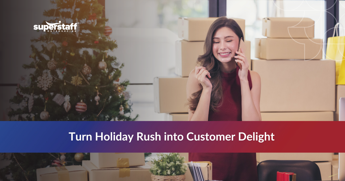 Team managing online store operations through ecommerce outsourcing Philippines during the holiday season