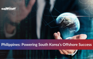 Team representing South Korea offshoring to the Philippines for business growth and operational efficiency.