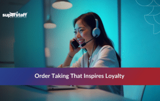 Philippine agents working in an order taking call center for e-commerce clients