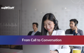 Call center agent providing professional appointment setting service in the Philippines.
